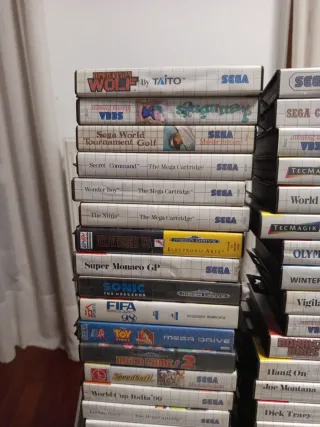 Juegos Sega Master System y MEGA Drive