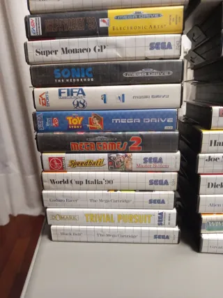 Juegos Sega Master System y MEGA Drive