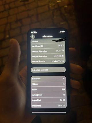 iPhone 12 64 GB Buen Estado