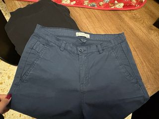 Pantaloni lunghi blu