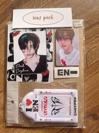 Pack ENHYPEN: Porta-tarjetas y Photocards fanmade