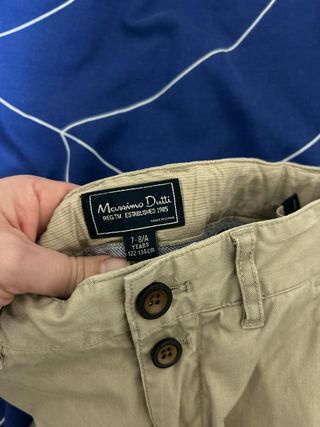 Pantalones vestir niño 7-8 años