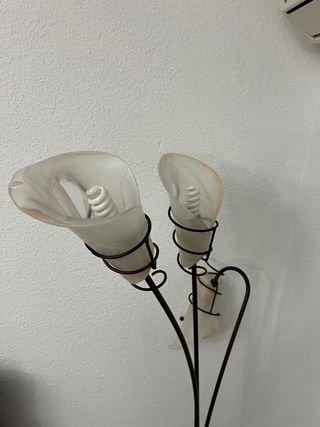 Lámpara de pie 3 bombillas