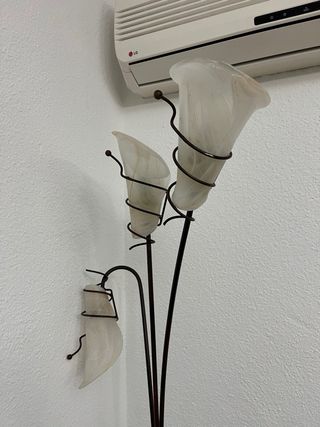 Lámpara de pie 3 bombillas