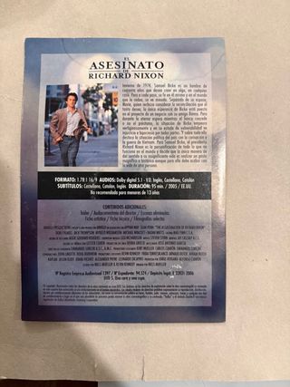 DVD El Asesinato de Richard Nixon