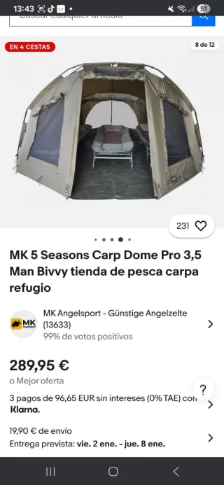 Biwy Dome Pro 3-3.5 personas