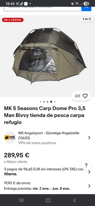 Biwy Dome Pro 3-3.5 personas