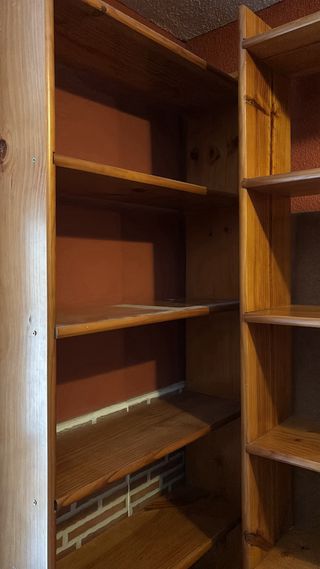 Estanterías Pino Macizo color Miel