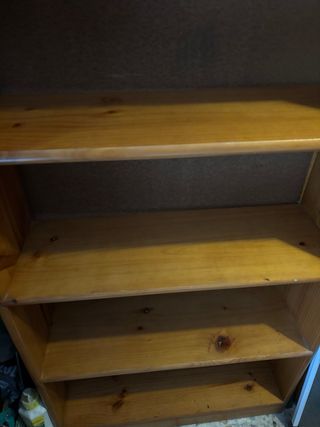 Estanterías Pino Macizo color Miel