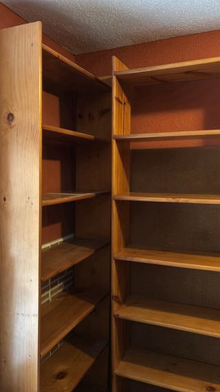 Estanterías Pino Macizo color Miel