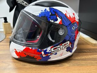 Casco LS2 Niño Talla L (51-52cm) usado dos veces