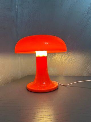 Lampada Fungo Vintage Arancione/Rosso