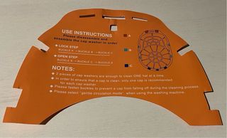 Protector para lavar Gorras