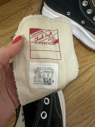 Converse Run Star Hike Negras