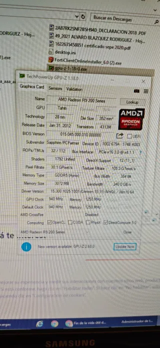 AMD Radeon R9 280 3GB GDDR5 Dual-X OC