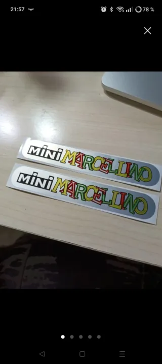 Pegatinas Mini Marcellino