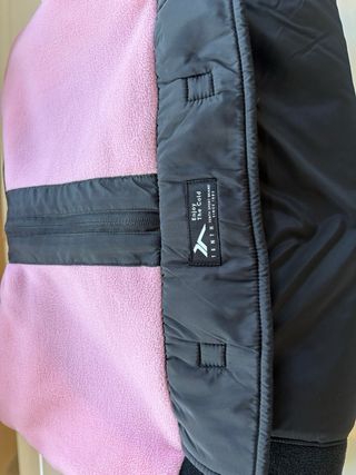 Chaqueta Tenth rosa y negra talla 16