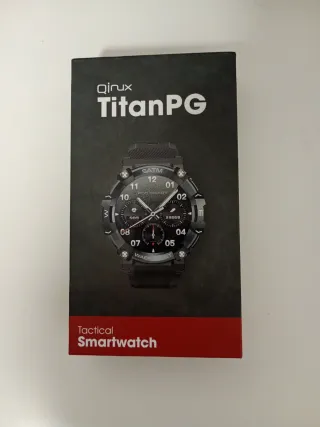 Reloj Inteligente Negro y Plateado