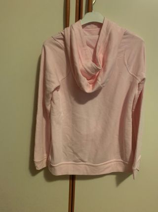 Felpa Nike con cappuccio rosa