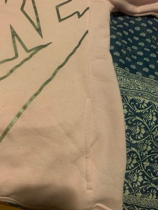 Felpa Nike con cappuccio rosa