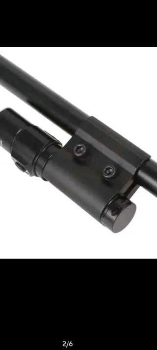 Soporte Linterna Caza para acople en cañón o visor