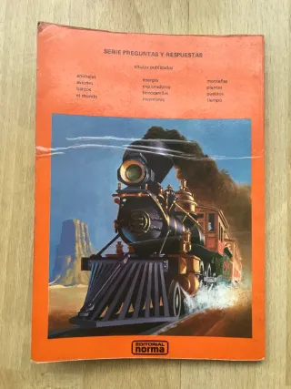 Libro de los ferrocarriles antiguo
