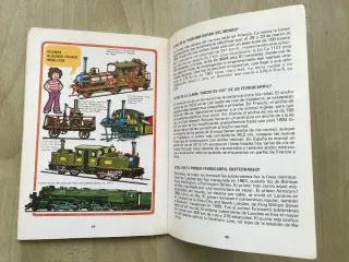 Libro de los ferrocarriles antiguo