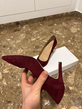 Tacones DILARDO Burdeos Talla 37