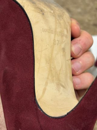 Tacones DILARDO Burdeos Talla 37