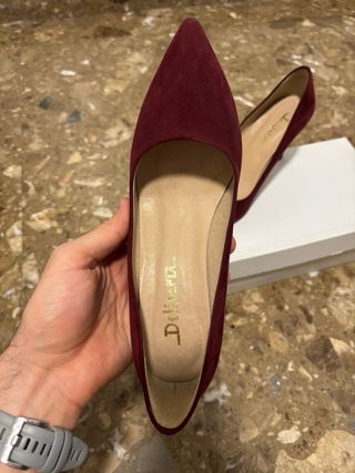 Tacones DILARDO Burdeos Talla 37