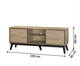 Mueble TV Blanco Madera