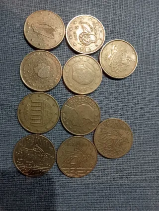 Monedas de 50 céntimos Euro (varios países)