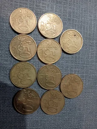 Monedas de 50 céntimos Euro (varios países)