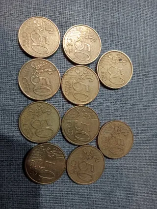 Monedas de 50 céntimos Euro (varios países)