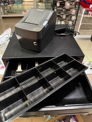 Cajón portamonedas, impresora BIXOLON