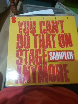 Vinilo Zappa The Man From Utopia