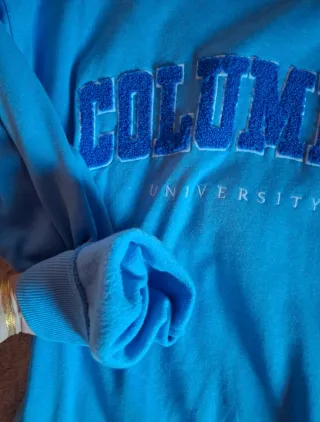 Sudadera Columbia University Azul