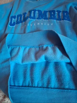 Sudadera Columbia University Azul