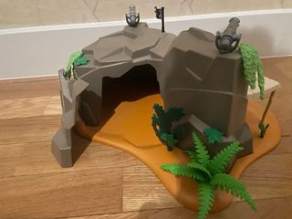 Isla Pirata Playmobil con barco