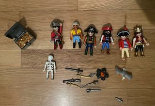 Isla Pirata Playmobil con barco