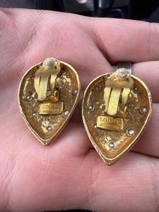 Pendientes Loewe Vintage Dorados