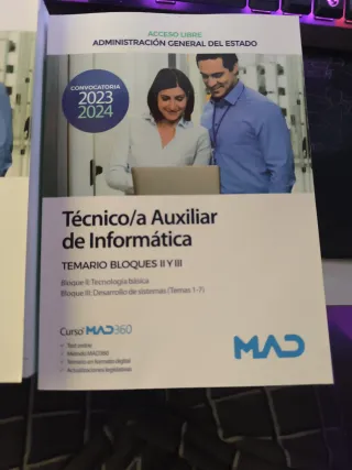 PACK COMPLETO 4 LIBROS OPOSICIONES TAI