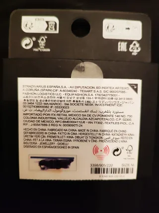 Pendientes Stradivarius largos plateados