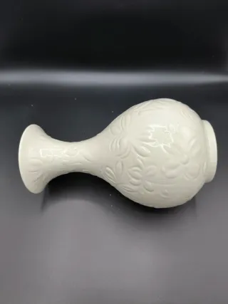 Jarrón Lladro Porcelana Blanco