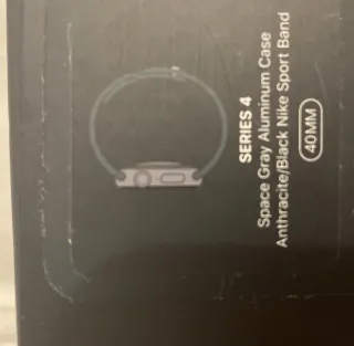 Apple Watch S4 Nike+ 40mm Gris Espacial