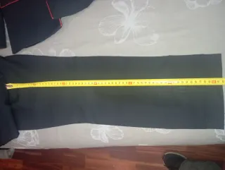 Traje Comunión Almirante Negro y Dorado