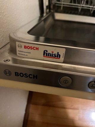 Lavavajillas Bosch Integrable Año 2020