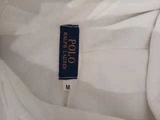 Sudadera Blanca Polo Ralph Lauren Cremallera