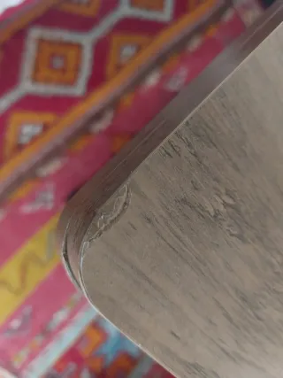 Mesa elevable madera y metal