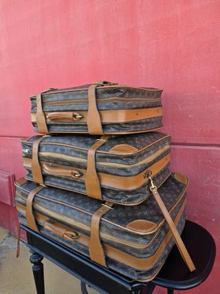 Conjunto Maletas Vintage Louis Vuitton Monogram